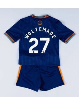 Newcastle United Nick Woltemade #27 Replika Tredje Kläder Barn 2025-26 Kortärmad (+ byxor)